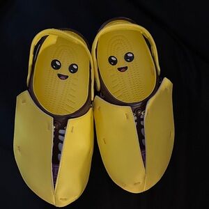 CROCS Fortnite Peely yellow crocs men’s size 10 women’s size 12